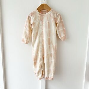 PEHR pink tie dye romper